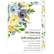 Yellow and Blue Corner Flowers Invitations Image 6 of 7